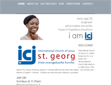 Tablet Screenshot of icj-stgeorg.com